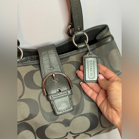 Coach Soho Signature Carryall Tote Bag